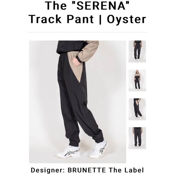 Brunette The Label Track Pant - Picture 3 of 6